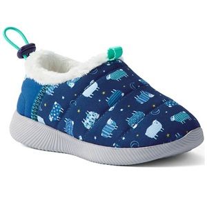 Kids Sherpa Fleece Lined Ultra Lightweight Slippers - Size 6